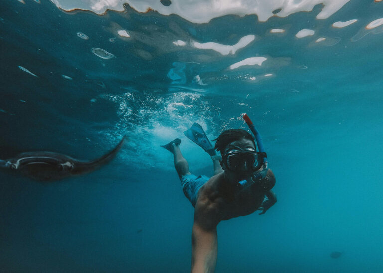 snorkeling au parc national de komodo