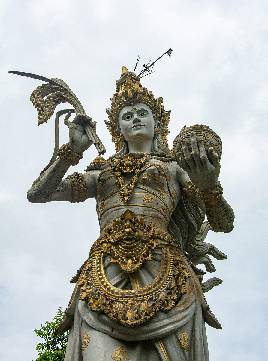 Dewi Sri, la déesse du riz. Dewi Sri, the goddess of rice.